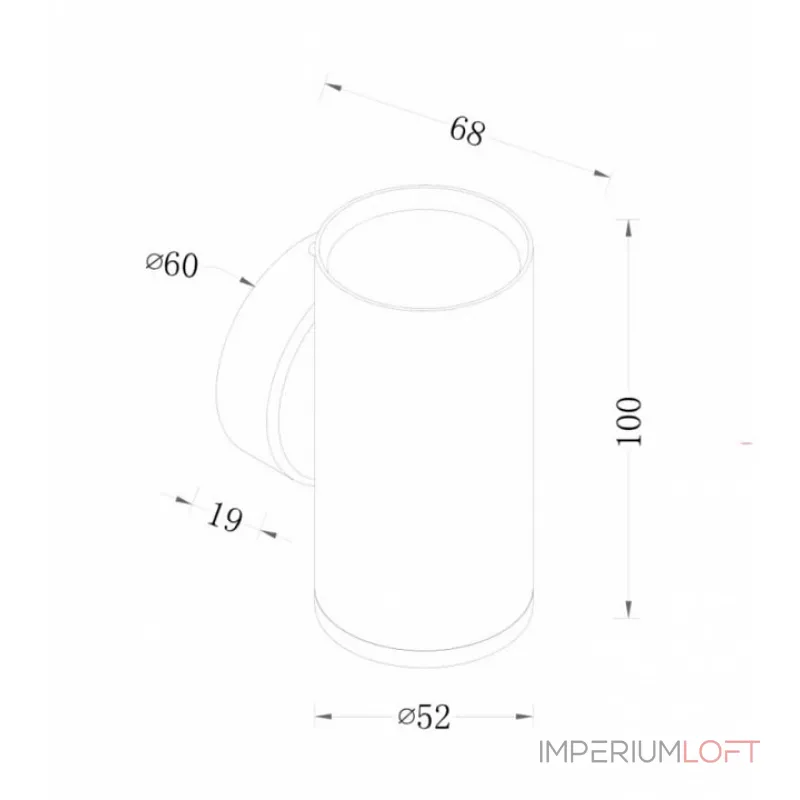 Бра Maytoni Focus S C068WL-01MG от ImperiumLoft Бра Maytoni Focus S C068WL-01MG от ImperiumLoft