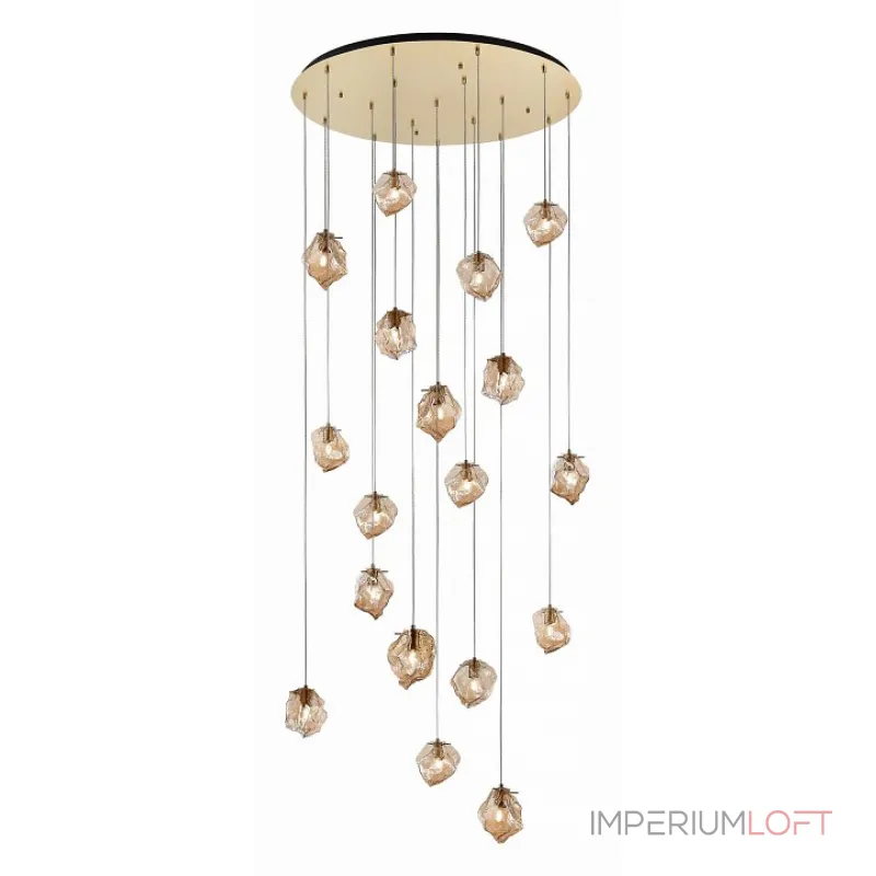 Подвесная люстра ST-Luce Portici SL1175.303.18 Цвет арматуры желтый Цвет плафонов желтый от ImperiumLoft Подвесная люстра ST-Luce Portici SL1175.303.18 Цвет арматуры желтый Цвет плафонов желтый от ImperiumLoft