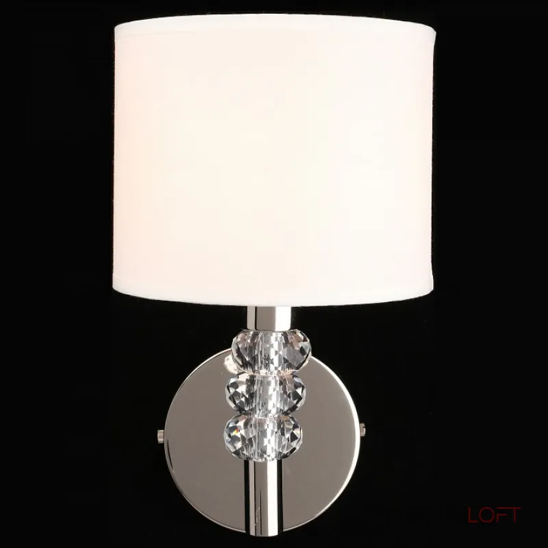 Бра Aployt Franula APL.724.01.01 Цвет арматуры никель Цвет плафонов белый от ImperiumLoft