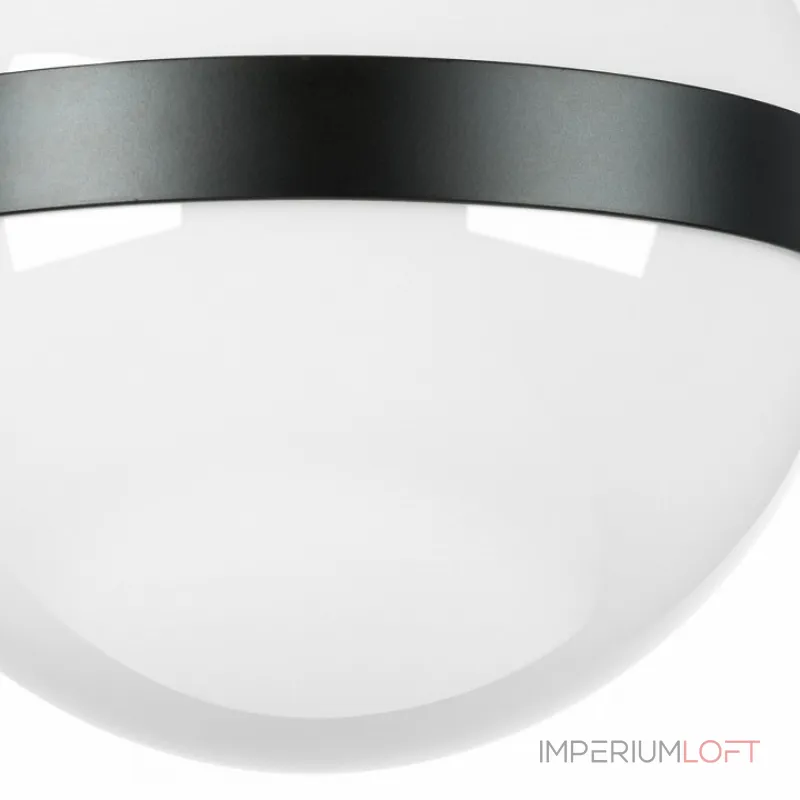 Накладной светильник Lightstar Globo 812117 Цвет арматуры черный Цвет плафонов черно-белый от ImperiumLoft
