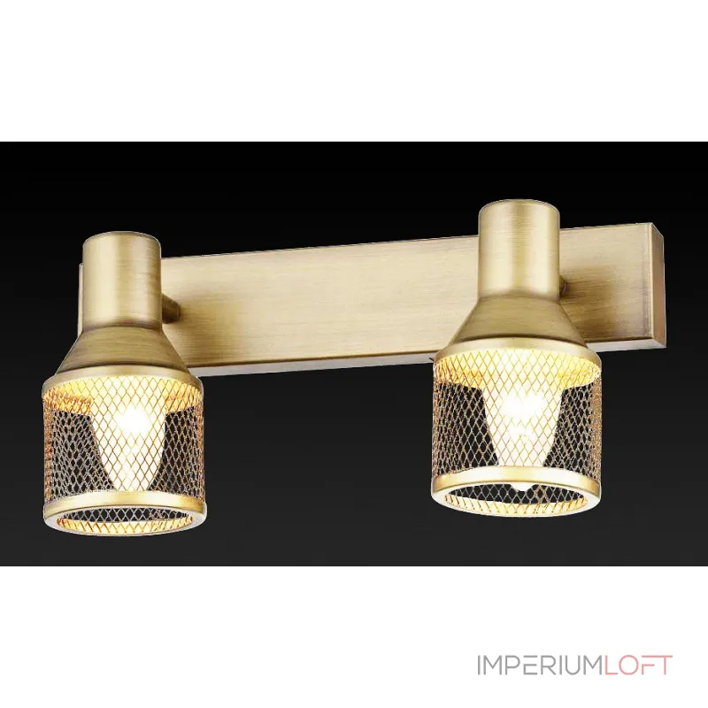 Спот TopLight Silvia TL3750Y-02AB Цвет арматуры бронза Цвет плафонов бронза от ImperiumLoft