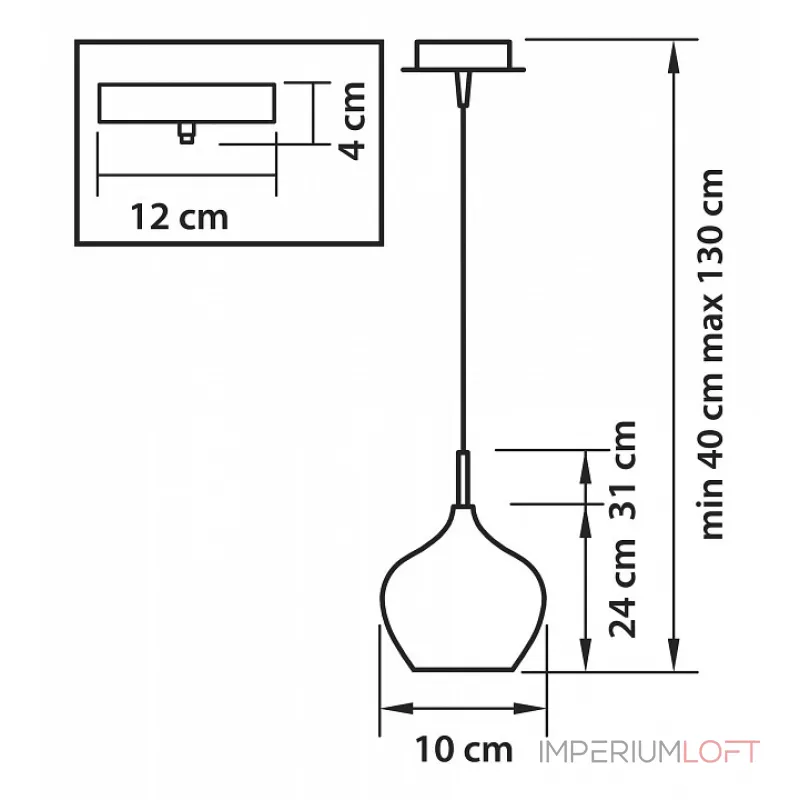Подвесной светильник Lightstar Pentola 803040