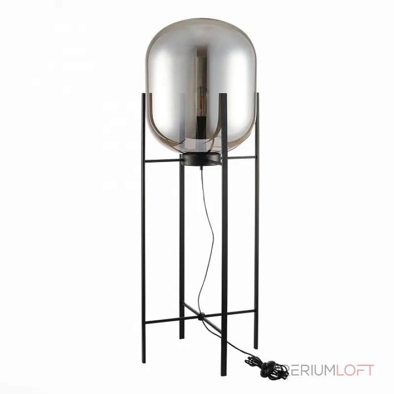 Торшер ST-Luce Burasca SL1050.725.01 Цвет плафонов серый Цвет арматуры черный от ImperiumLoft Торшер ST-Luce Burasca SL1050.725.01 Цвет плафонов серый Цвет арматуры черный от ImperiumLoft