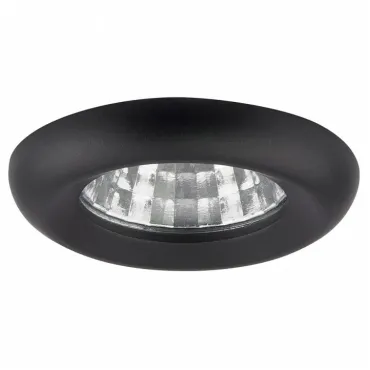 Встраиваемый светильник Lightstar Monde LED 071017 Цвет арматуры черный Цвет плафонов прозрачный