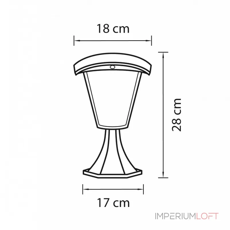 Наземный низкий светильник Lightstar Lampione 375970 от ImperiumLoft Наземный низкий светильник Lightstar Lampione 375970 от ImperiumLoft