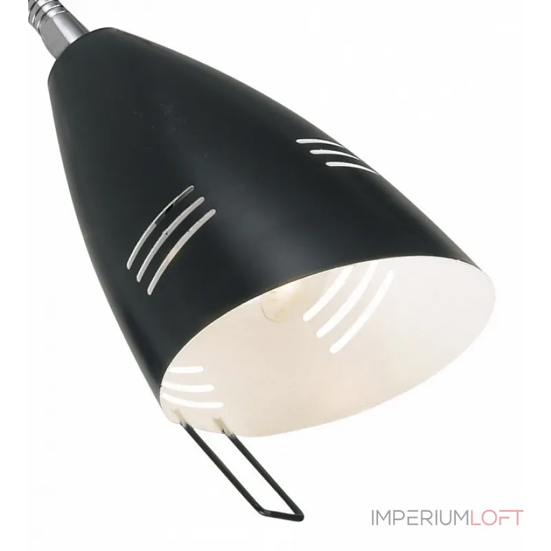 Бра markslojd Vejle 197623 Цвет арматуры хром Цвет плафонов черный от ImperiumLoft