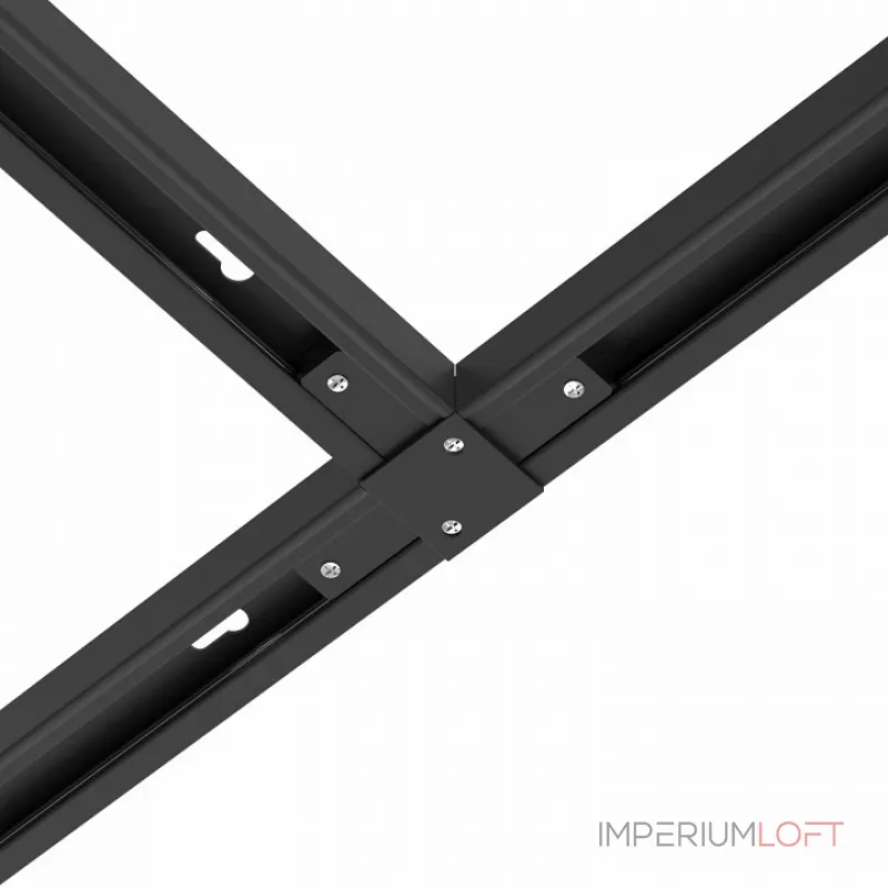 Соединитель с токопроводом T-образный для треков Arte Lamp Track Accessories A140006 Цвет арматуры черный от ImperiumLoft