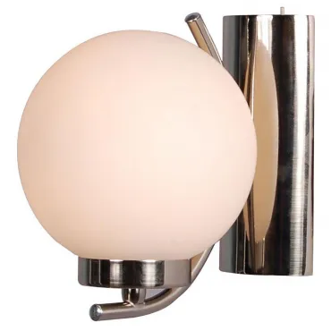 Бра Arte Lamp Cloud A8170AP-1SS Цвет арматуры серебро Цвет плафонов белый Бра Arte Lamp Cloud A8170AP-1SS Цвет арматуры серебро Цвет плафонов белый