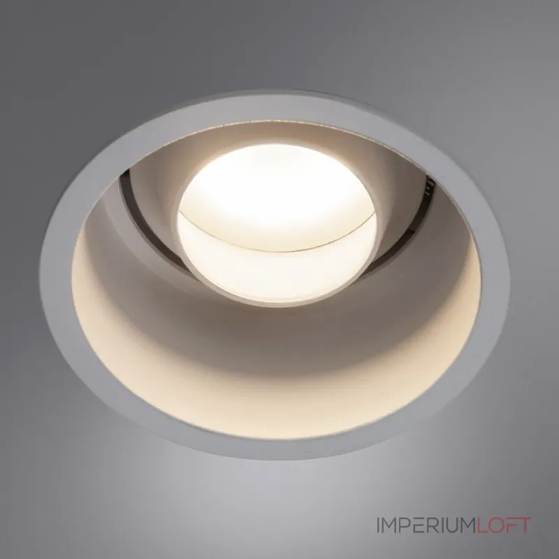 Встраиваемый светильник Arte Lamp Keid A2162PL-1WH Цвет арматуры Белый Цвет плафонов Белый от ImperiumLoft