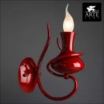 Бра Arte Lamp Vaso A6819AP-1RD Цвет арматуры Красный Цвет плафонов желтый от ImperiumLoft