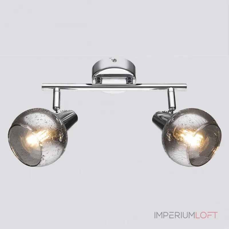 Спот Rivoli Gocce W2 CR Б0038122 Цвет арматуры хром Цвет плафонов серый от ImperiumLoft Спот Rivoli Gocce W2 CR Б0038122 Цвет арматуры хром Цвет плафонов серый от ImperiumLoft