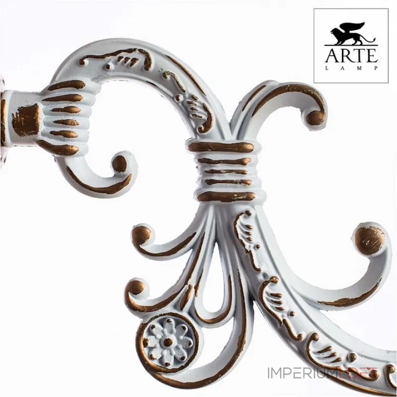 Бра Arte Lamp Delizia A1032AP-1WG Цвет арматуры золото Цвет плафонов белый от ImperiumLoft Бра Arte Lamp Delizia A1032AP-1WG Цвет арматуры золото Цвет плафонов белый от ImperiumLoft