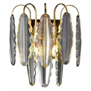 Накладной светильник Stilfort Florin 1021/03/01W Цвет плафонов прозрачный Цвет арматуры золото