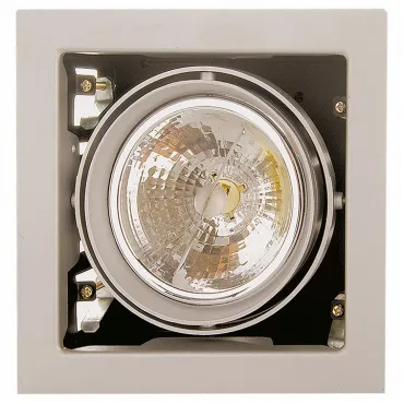 Встраиваемый светильник Lightstar Cardano 214117 Цвет арматуры серый