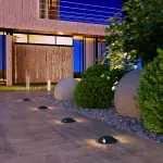 Встраиваемый в дорогу светильник Elektrostandard 1105 a049748 Цвет плафонов черный Цвет арматуры черный от ImperiumLoft