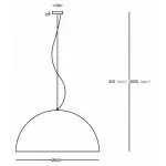 Подвесной светильник Maytoni MOD169PL-05GB1