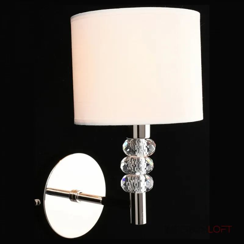 Бра Aployt Franula APL.724.01.01 Цвет арматуры никель Цвет плафонов белый от ImperiumLoft