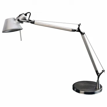 Настольная лампа офисная Favourite Legend 1869-1T Цвет плафонов серый Цвет арматуры хром