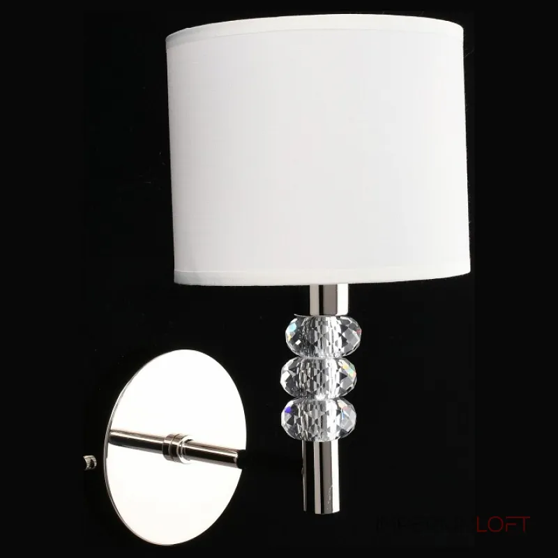 Бра Aployt Franula APL.724.01.01 Цвет арматуры никель Цвет плафонов белый от ImperiumLoft