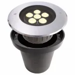 Встраиваемый в дорогу светильник Deko-Light Bodeneinbauleuchte 730289 Цвет арматуры серебро Цвет плафонов прозрачный от ImperiumLoft