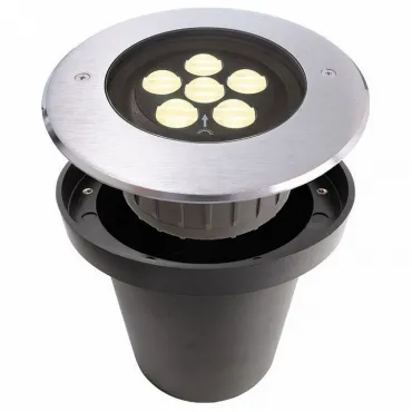 Встраиваемый в дорогу светильник Deko-Light Bodeneinbauleuchte 730289 Цвет арматуры серебро Цвет плафонов прозрачный