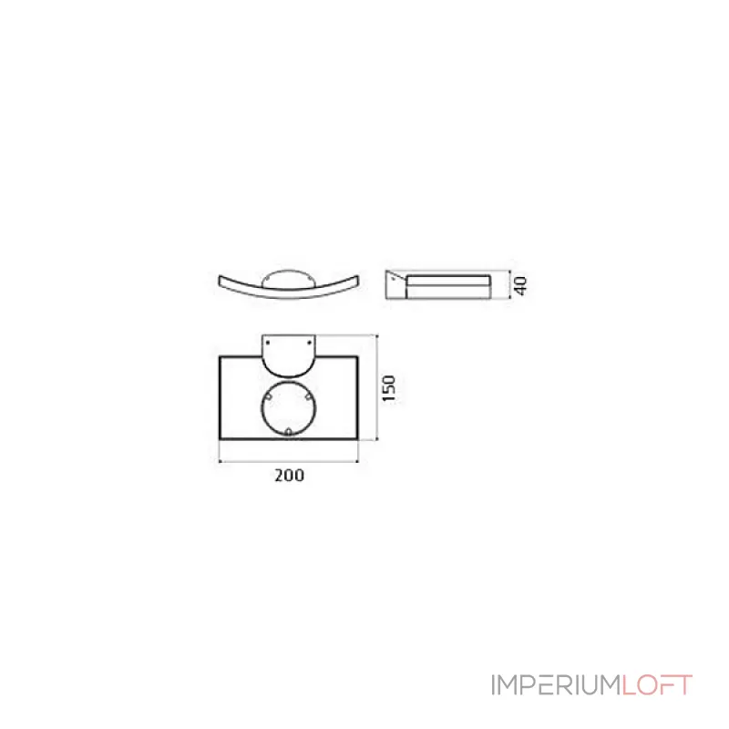 Бра Artemide 1646010A от ImperiumLoft