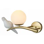 Бра F-promo Avis 2742-1W Цвет арматуры золото Цвет плафонов кремовый от ImperiumLoft