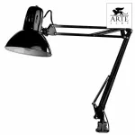 Настольная лампа офисная Arte Lamp Senior A6068LT-1BK Цвет арматуры черный Цвет плафонов черный от ImperiumLoft