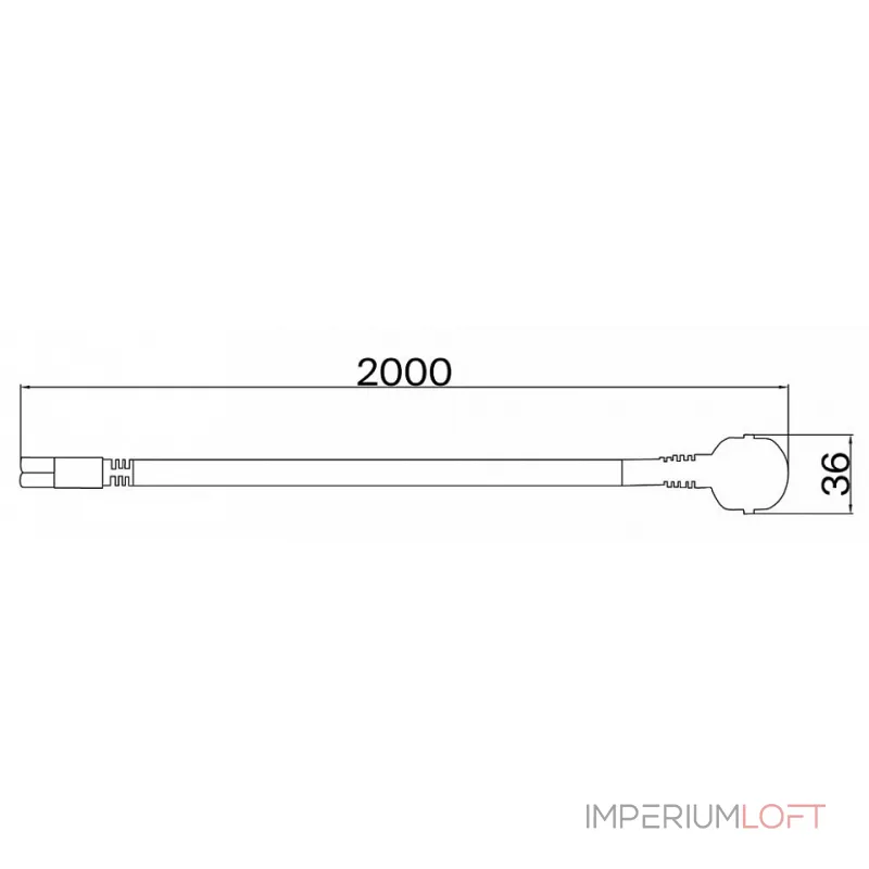 Провод электрический для трека Favourite Unika 1001-SW-180 от ImperiumLoft Провод электрический для трека Favourite Unika 1001-SW-180 от ImperiumLoft