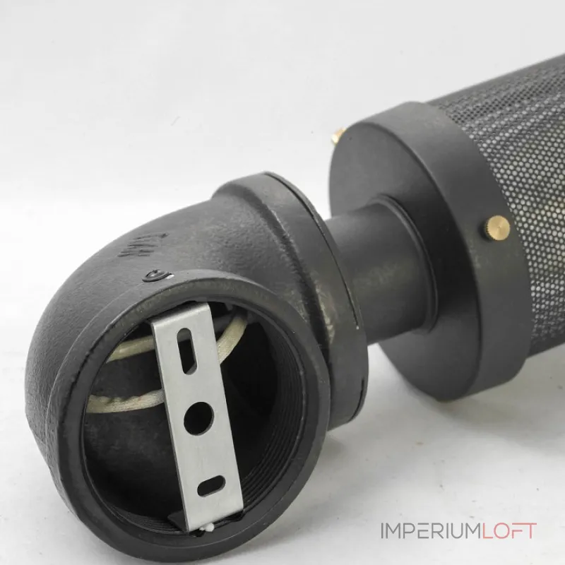 Бра Lussole Freeport LSP-9172 Цвет арматуры черный Цвет плафонов черный от ImperiumLoft Бра Lussole Freeport LSP-9172 Цвет арматуры черный Цвет плафонов черный от ImperiumLoft