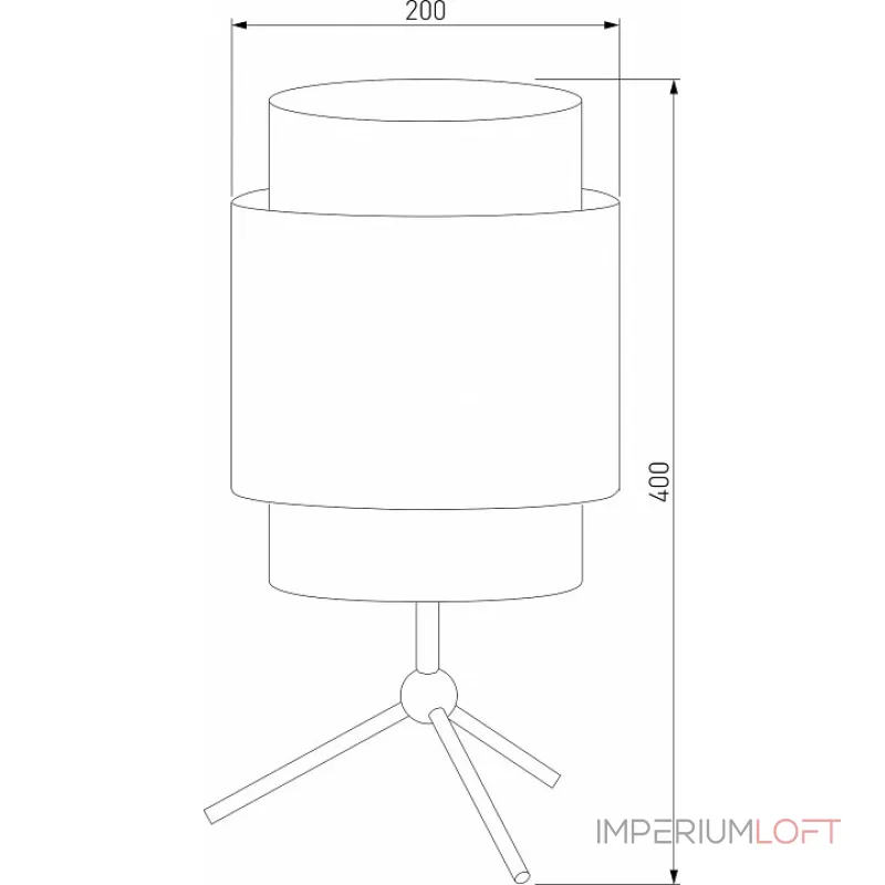 Настольная лампа декоративная TK Lighting Boho White 6565 Boho White от ImperiumLoft