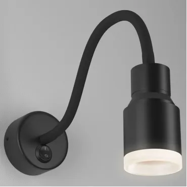 Бра Elektrostandard 1015 a043982 Цвет арматуры чёрный Цвет плафонов чёрный