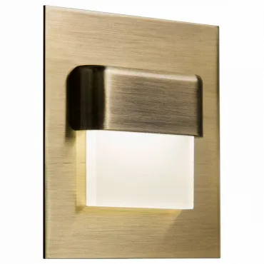 Встраиваемый светильник Citilux Скалли CLD006K3 Цвет плафонов белый Цвет арматуры бронза