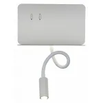 Бра ST-Luce Pinaggio SL1576.501.02 Цвет арматуры белый Цвет плафонов белый от ImperiumLoft