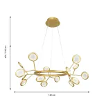 Подвесная люстра F-promo Mugs 4253-15P от ImperiumLoft