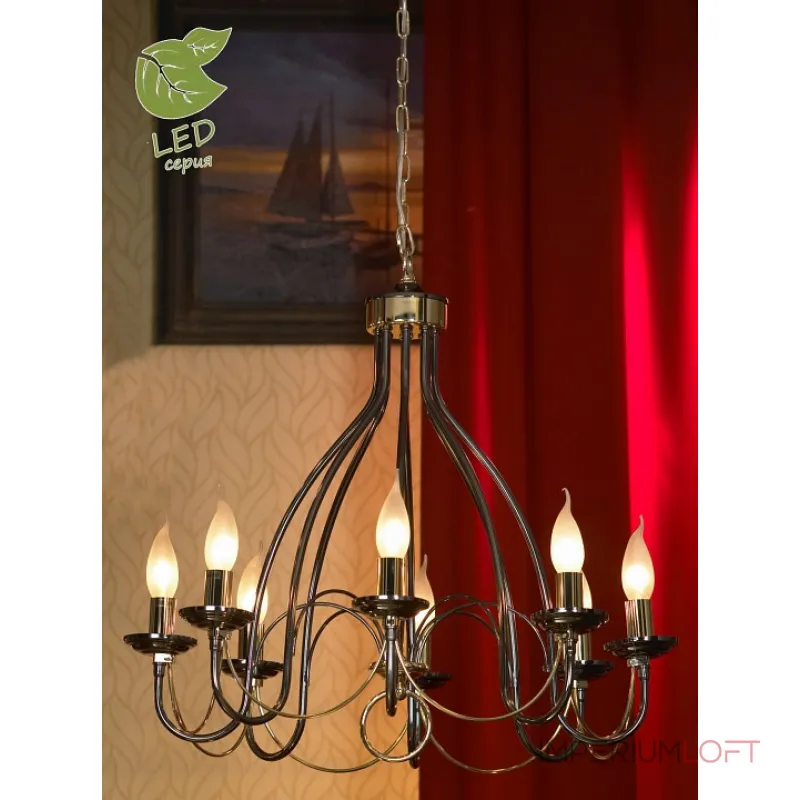 Подвесная люстра Lussole Todi GRLSA-4613-08