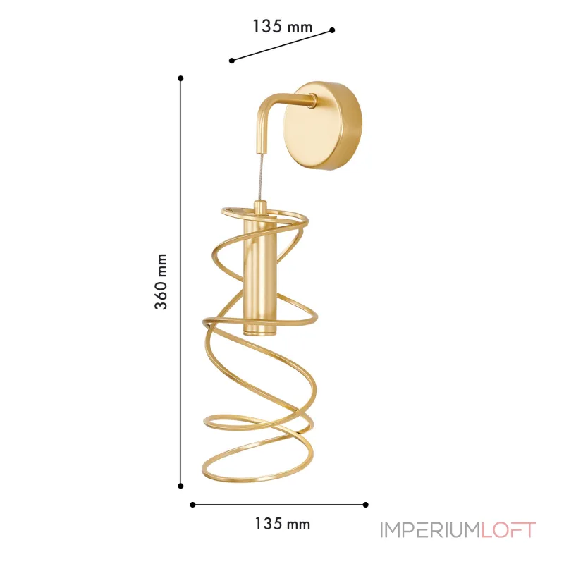 Настенный светильник Favourite Fontes 4554-1W от ImperiumLoft