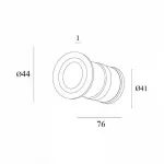 Встраиваемый светильник Denkirs DK1015 DK1015-WH от ImperiumLoft