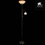 Торшер с подсветкой Arte Lamp Duetto A9569PN-2AB Цвет арматуры бронза Цвет плафонов белый от ImperiumLoft