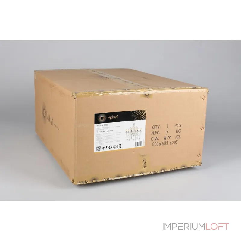 Подвесная люстра Aployt Emmanuel APL.628.03.06