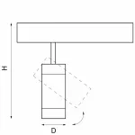 Светильник на штанге Lightstar Teta 205016 от ImperiumLoft