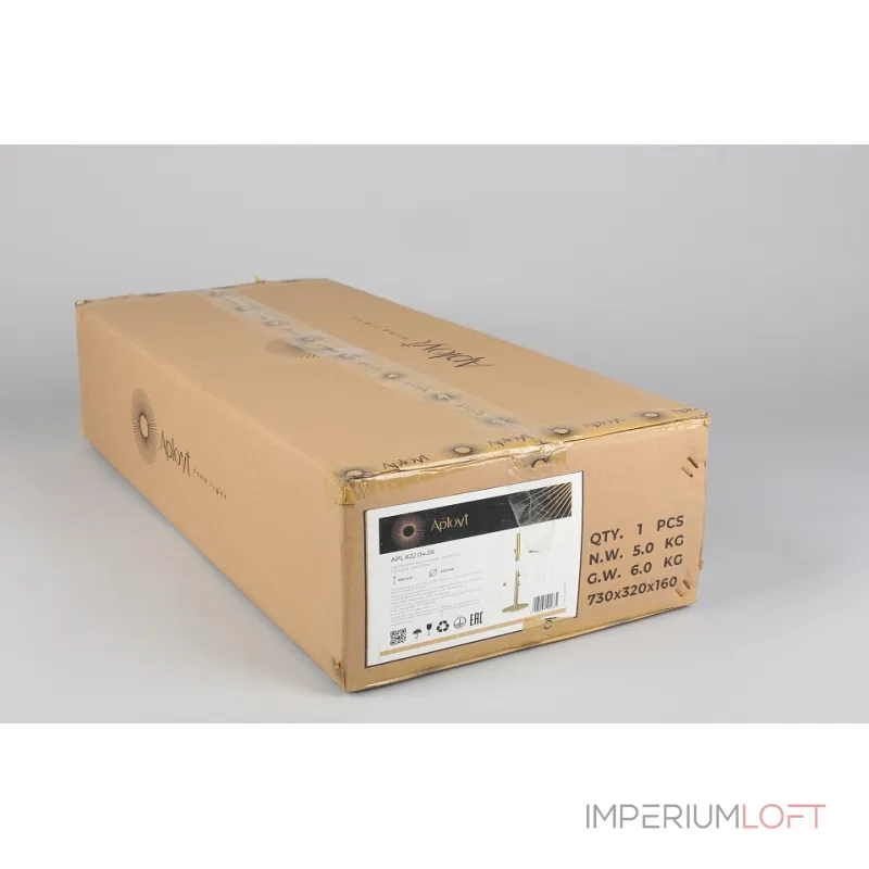 Настольная лампа декоративная Aployt Kolombina APL.622.04.05 от ImperiumLoft