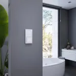 Терморегулятор электромеханический для теплого пола Werkel белые W1151201 от ImperiumLoft