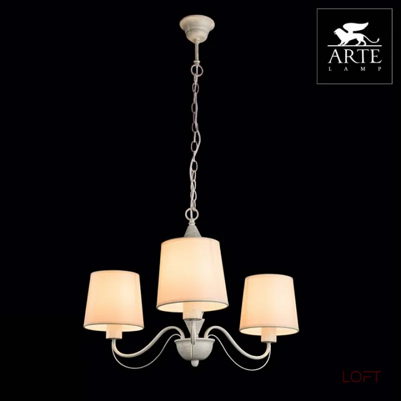 Подвесная люстра Arte Lamp Orlean A9310LM-3WG Подвесная люстра Arte Lamp Orlean A9310LM-3WG