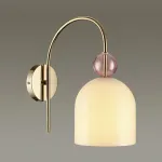 Бра Lumion Gillian 4589/1W Цвет арматуры золото Цвет плафонов белый от ImperiumLoft