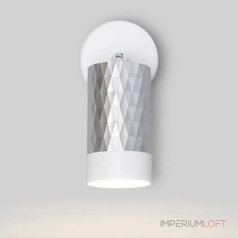 Бра Eurosvet Mizar 20088/1 белый/серебро Цвет плафонов серебро Цвет арматуры белый от ImperiumLoft