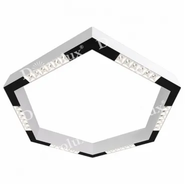 Накладной светильник Donolux DL18515 DL18515С111W36.48.700WB Цвет арматуры белый Цвет плафонов черно-белый