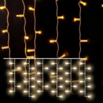 Занавес световой Eurosvet 200-101 теплый белый с эффектом мерцания от ImperiumLoft