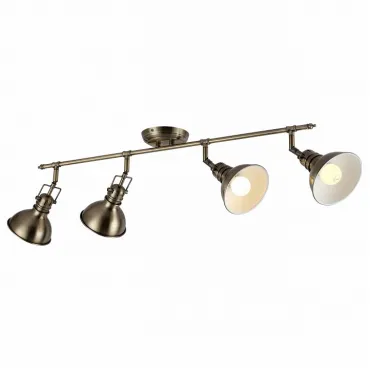 Спот Arte Lamp 1102 A1102PL-4AB Цвет арматуры бронза Цвет плафонов бронза