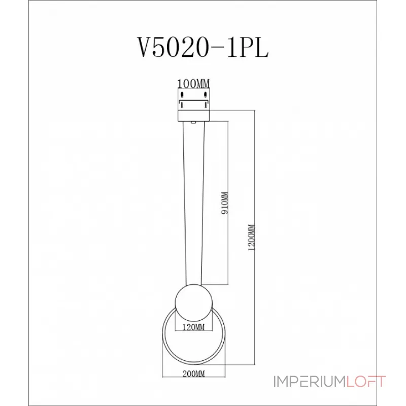 Подвесной светильник Moderli Yumi V5020-1PL Подвесной светильник Moderli Yumi V5020-1PL